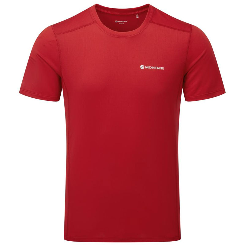 tričko Montane Dart Lite acer red (M)